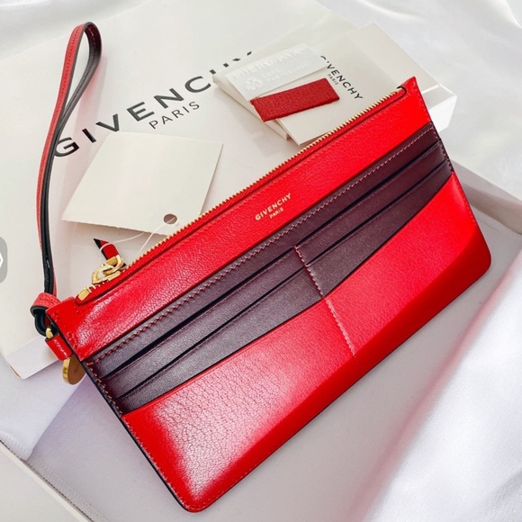 NWT Givenchy GV3 Bicolor Wristlet - Picture 1 of 14